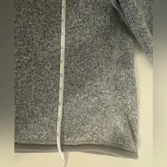 Patagonia Better Sweater 1/4 Zip Fleece Pullover Gray Medium - Picture 11 of 11